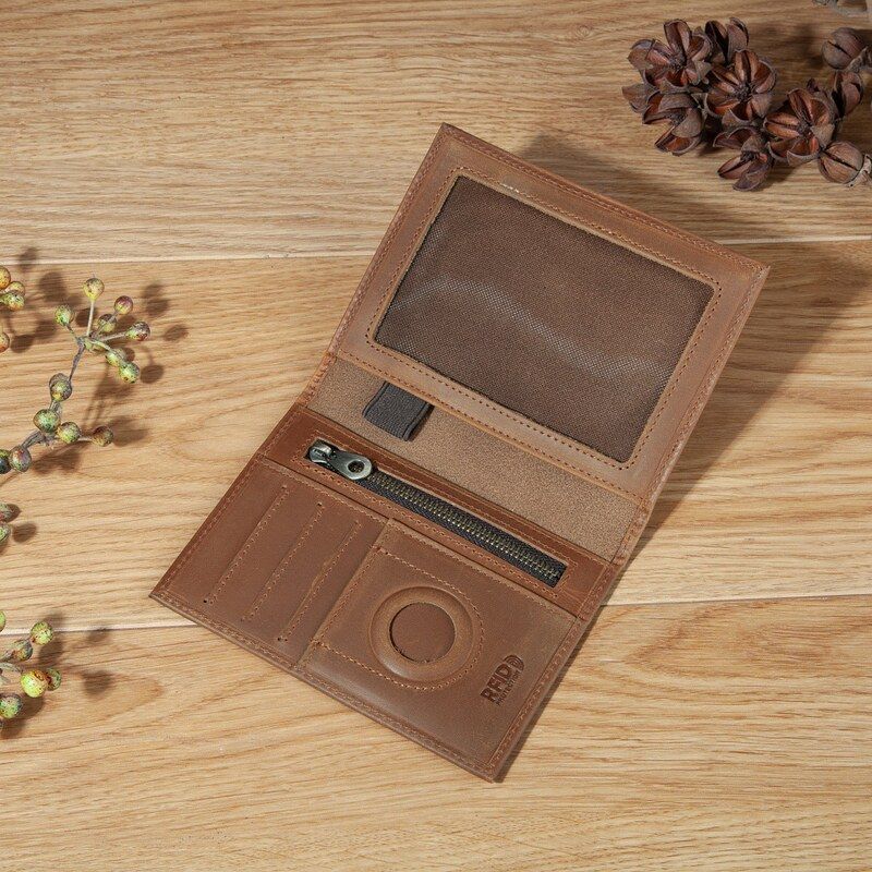Fashionable Unisex Mad  Leathe - đánh giá và giá Travel Accessories Rfid