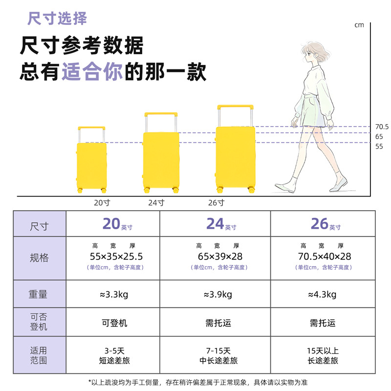 Wide Handle PC Luggage, 20/24  - đánh giá và giá Travel Lock Tsa Approved